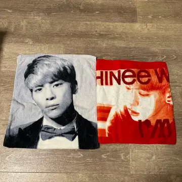 SHINee 종현 투어 타월 2장 세트