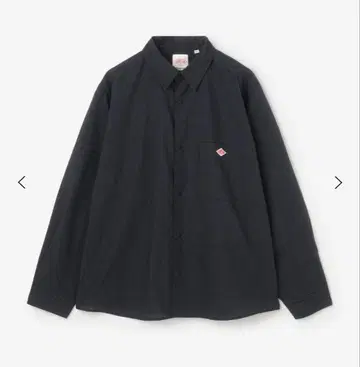 단톤 체크 셔츠 38 네이비