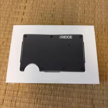 [ 새상품 미사용 ] the RIDGE 더 리지 알루미늄 머니클립