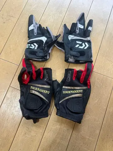 다이와 낚시 그로브 토너먼트 3개 손가락 컷