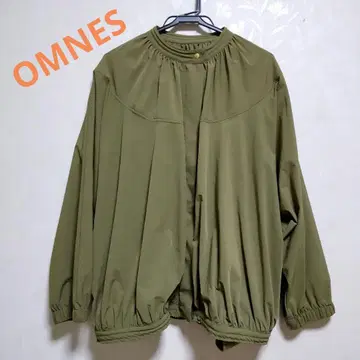 미사용 새상품급 OMNES 오므네스 MA-1 카키 블루종