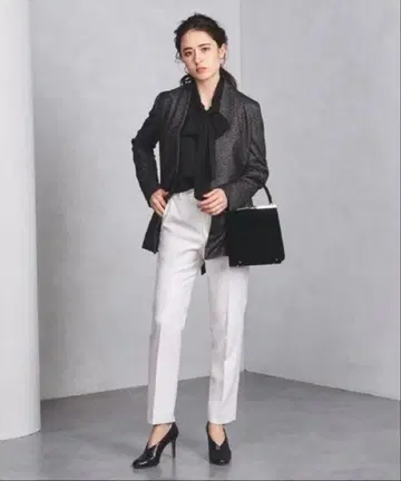 UNITED ARROWS 벨트 포함 노라펠 자켓