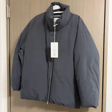 차콜 다운 자켓 S 사이즈