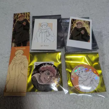 주술회전 말큐브 일루미네이션 이타도리 유우지 캔뱃지 특전