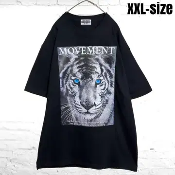 [ 새상품 ] 화이트 타이거 T셔츠 블랙 4