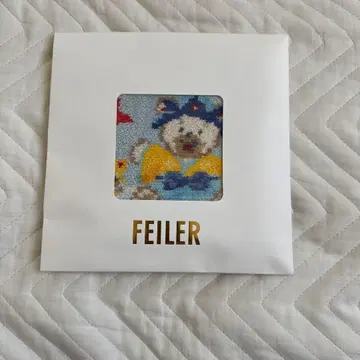 FEILER 페이러 리베 코이노보리 곰 디자인 손수건 미개봉