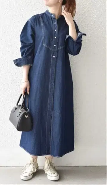 [ 새상품급 SHIPS ] 데님 원피스