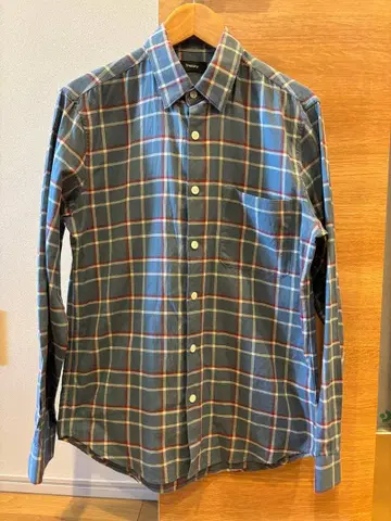 띠어리 Theory 체크 무늬 긴팔 셔츠