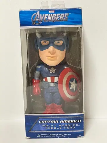 [ 레어 미개봉 ] FUNKO 캡틴 아메리카 AVENGERS 흔들 인형