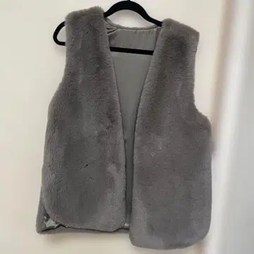 NATURAL B 그레이 퍼 베스트