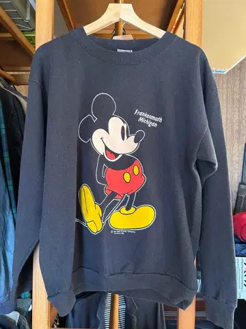 80s MICKEY Sweat 미키 맨투맨