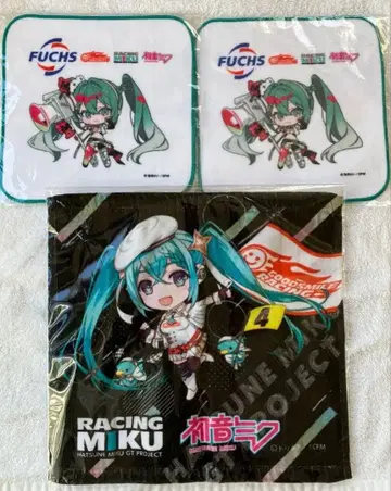 슈퍼 GT 하츠네 미쿠 레이싱 미쿠 타월 GOODSMILE RACING