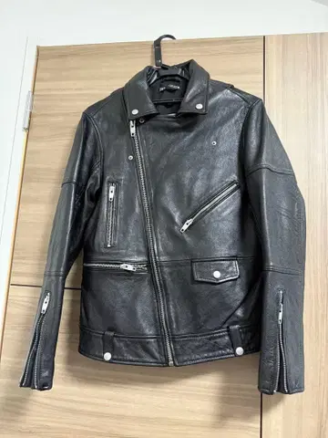 ZARA 가죽 자켓 천연 가죽