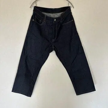 미세탁 셀비지 레귤러 핏 청바지 35인치 UNIQLO 유니클로