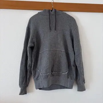 EDIFICE mersea 그레이 후드 부착 후드티