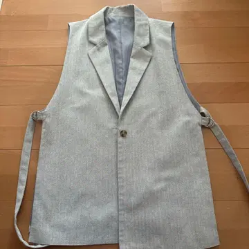 그레이 헤링본 노카라 베스트