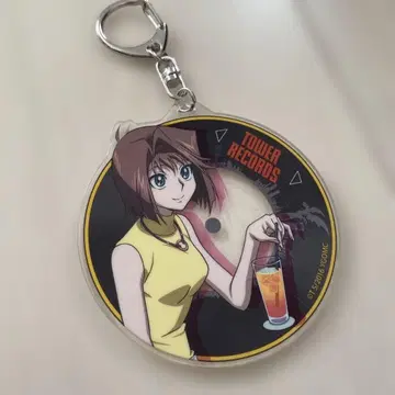 유희왕 x TOWER RECORDS 마자키 안즈 아크릴 키링