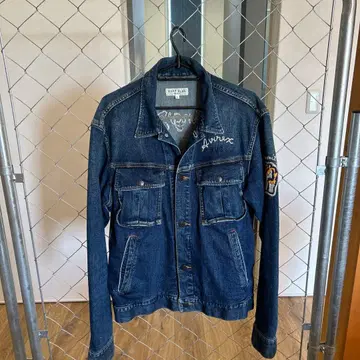 Flying Tigers 자수 데님 자켓