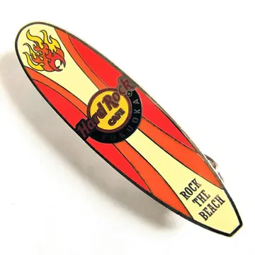 [미사용 새상품] Hard Rock Cafe Fukuoka 핀 배지