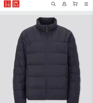 UNIQLO 유니클로 울트라 라이트 다운 자켓 3D 컷 네이비 M