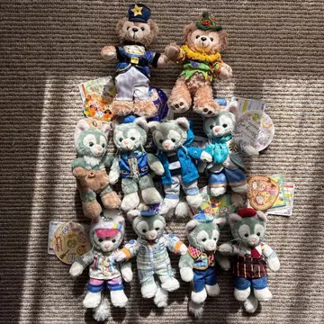 더피 프렌즈 인형 배지 디즈니씨