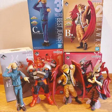 히로아카 제일복권 Top5! 프로 히어로 5체 세트