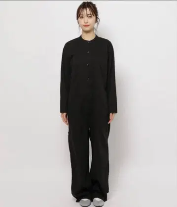 Niko and - 웍스 점프수트 올인원 M 블랙