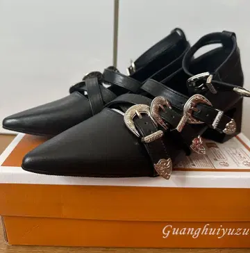 [ 새상품/무료배송 ] 블랙 스틸레토 하이힐