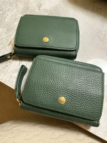 BARCOS 2단 접이식 지갑 2점 미사용