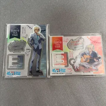ZERO'S TEA TIME 아크릴 스탠드, 코스터 세트