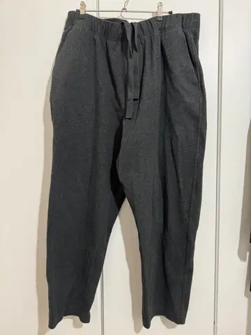 UNIQLO U 브러쉬드 저지 풀오버 후드티 셋업