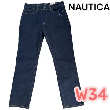 [새상품] NAUTICA 스트레이트 데님 W34/L32