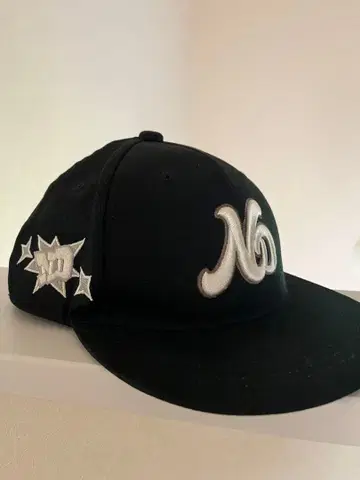 NASTYDOG 자수 로고 캡 블랙 나스티독