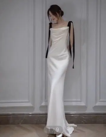 촬영용 드레스 웨딩 드레스