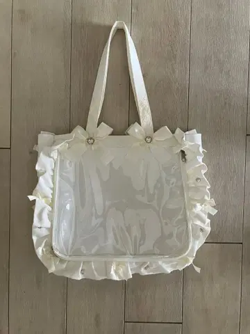 자카마트 이타백 A4 화이트 토트백