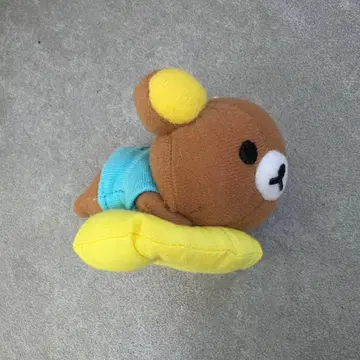 리락쿠마 엎드린 방석 마스코트 봉제 인형