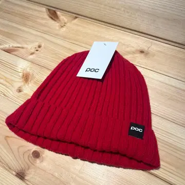 [ 미사용 새상품 ] poc 울 비니 니트 모자 포크