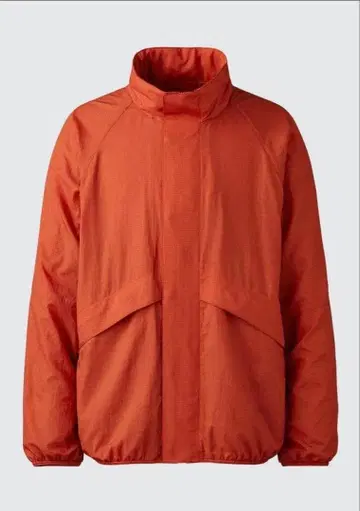 UNIQLO C 라이트웨이트 스탠드 블루종 오렌지 M