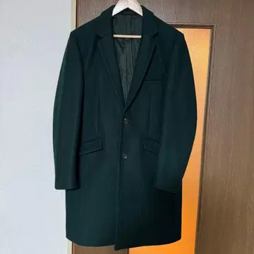 다크 그린 체스터 코트