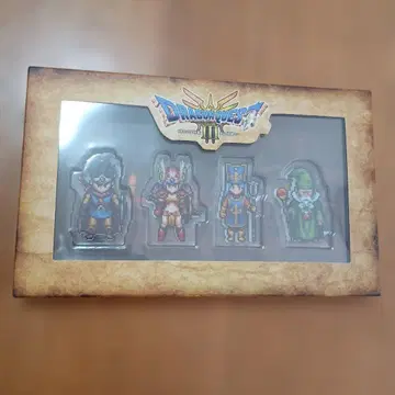 드래곤 퀘스트 III 여정의 4인 파티 세트 아크릴 블록