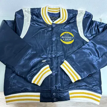 MITCHELL & NESS 네이비 바시티 자켓 S 사이즈