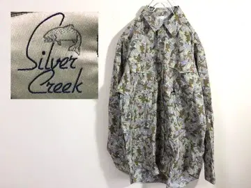 초 레어 Daiwa silver creek 실버 크릭 긴팔 셔츠