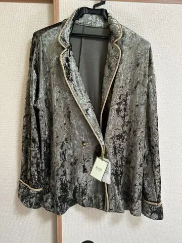 ROPE mademoiselle 크러쉬 벨로아 자켓 택 포함 새상품