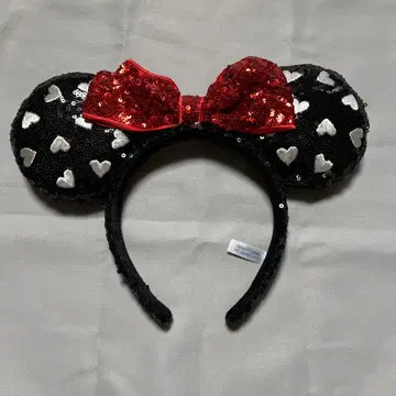 디즈니 하트 무늬 머리띠