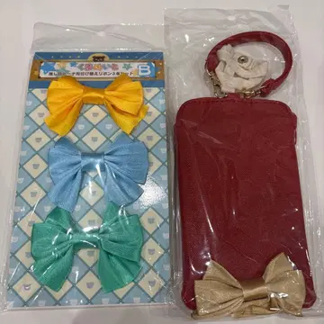 곰메이트 교체용 리본 하네스 포함 최애 컬러 파우치