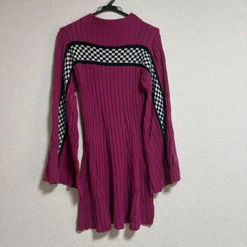 PAMEO POSE 파메오 포즈 니트 미니 원피스