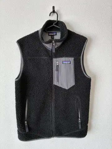 patagonia 플리스 자켓 베스트 S 블랙