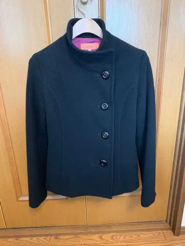 수나우나 울 자켓 숏 기장 코트