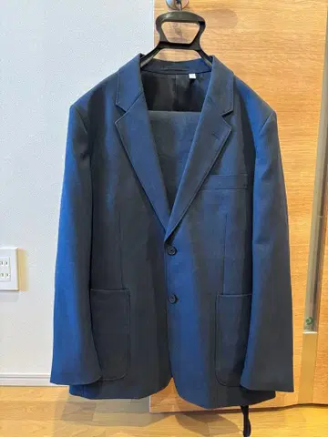 유니클로 유 UNIQLOU 네이비 수트 셋업 M