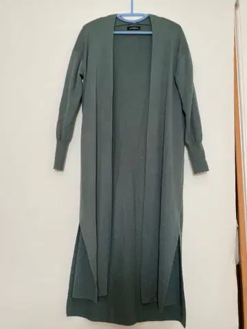 유나이티드 애로우즈 울 혼방 롱 가디건